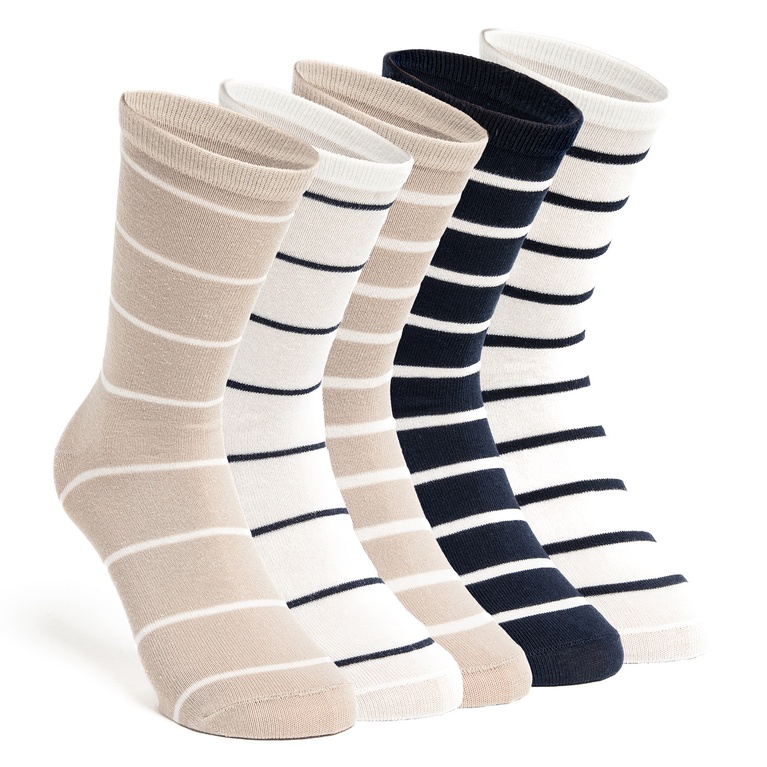 Strømper 5-pak "Striped sock"